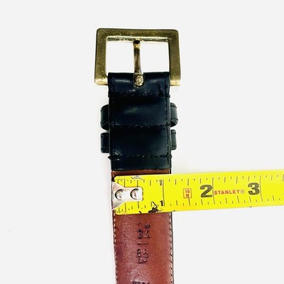 COACH Black Glove Tanned Cowhide Belt 7601 Womens Size 34  display picture 3