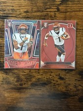 Ja'Marr Chase 2024 Totally Certified Red Mirror /249 Lot (2)