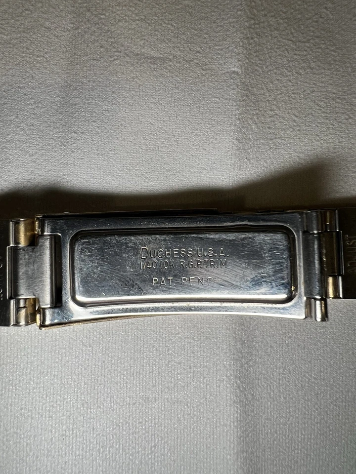 Винтажные часы Duchess браслет 1/40 10K золото покрытием - Изображение 3 из 4