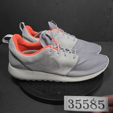 Nike Roshe Zapatos para Correr Para Hombres Talla 11.5 Gris Gamuza Parte Superior Baja Tenis 525234-011