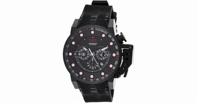 NEW INVICTA 25275 I FORCE BOMBER CHRONOGRAPH BLACK  STEEL SILICONE WATCH 50MM