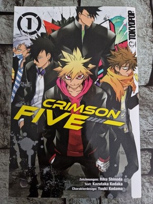 Crimson Five, Manga Band 1 ,  Tokyopop, R. Shinoda, K. Kodaka, Y. Kodama
