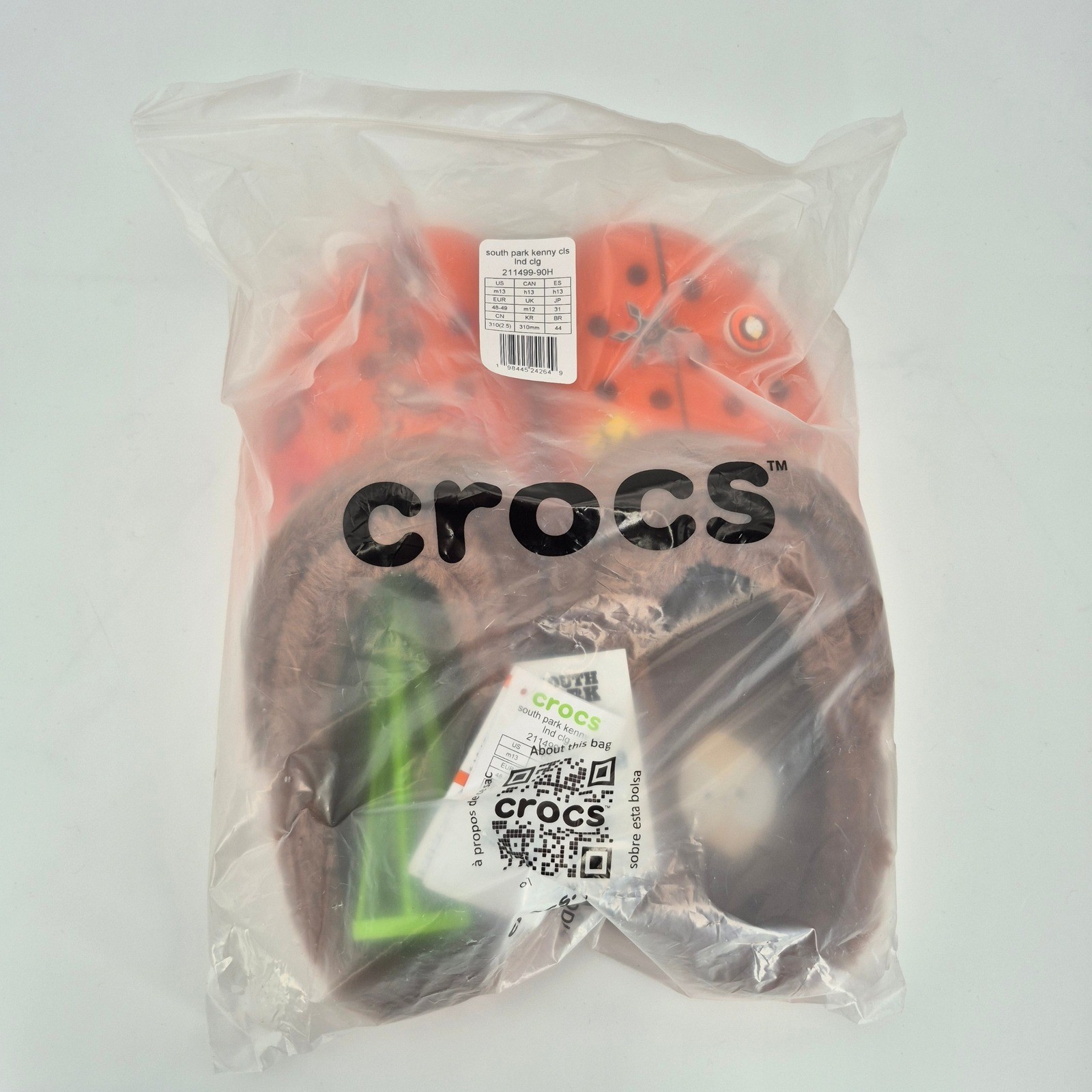 Crocs South Park Kenny Classic Lined Clogs Adult Men's Size 13 Shoe Unisex image 2