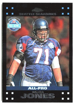 #ad #ad 2007 Topps Chrome #TC103 Walter Jones $1.49