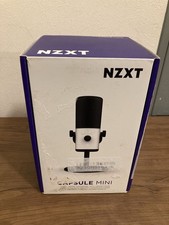 NZXT Capsule Mini White Cardioid Small Gaming Microphone AP-WMMIC-W1 SP1083