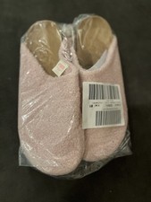 victoria secret slippers pink Sherpa small