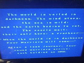 Final Fantasy Nintendo NES Game Cartridge Tested