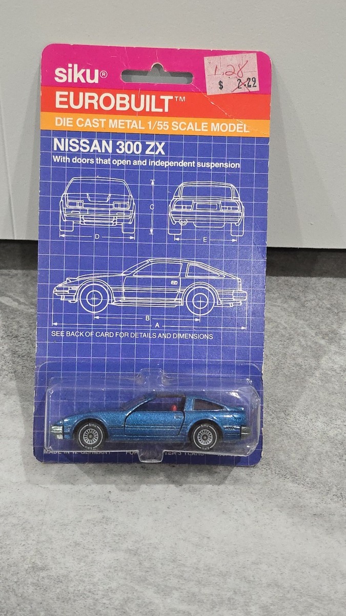 Siku Eurobuilt 1:55 Nissan 300 ZX Diecast - Made In W. Germany
