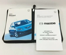 2006 Mazda 3 Factory Original Glovebox Owners Manual Book Portfolio