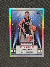 Caleb Houstan 2022-23 Panini NBA Hoops Now Playing Silver HOLO SP Foil RC #29 🏀