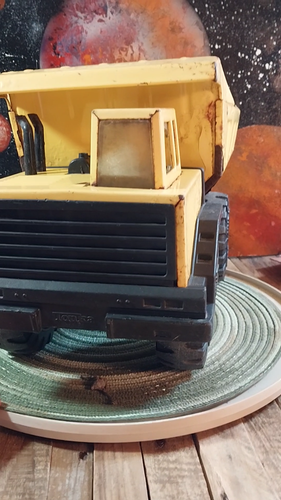 Tonka a Turbo Diesel Dump Truck Yellow Mag Wheels XMB-975 1980 BIG Vintage Metal - Video 1 of 1