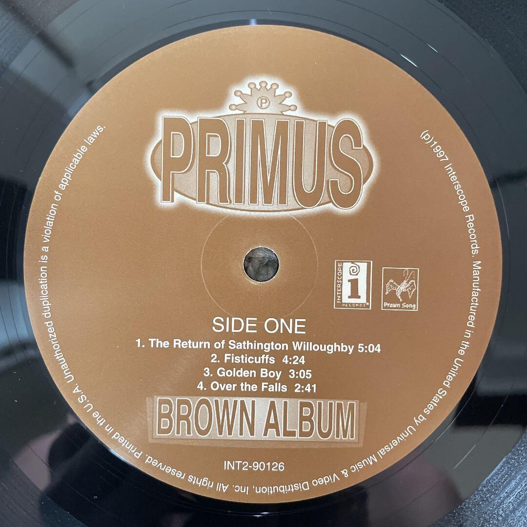 Primus – Brown Album プライマス 1997年 オリジナル盤 Primus – Brown Album プライマス 1997年 オリジナル盤