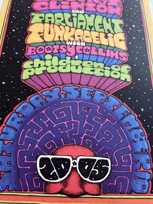 George Clinton☆FesCREW非売品☆サイズXL☆中古品☆ブラック George Clinton☆FesCREW非売品☆サイズXL☆中古品☆ブラック