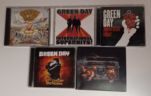 Green Day CD's: Dookie-INT. Superhits-American Idiot-21st Century-Rev. Radio