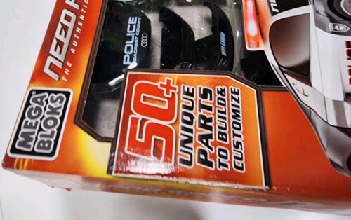 MEGA BLOKS 95713 NEED FOR SPEED Audi R8 Police Cruiser NEW Sealed! RARE 2011 - Picture 7 of 19