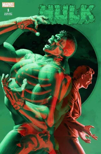 HULK 1 DOUBLE EXPOSURE VARIANT SET JUNGEUN YOON 2021 LTD 500 Copies