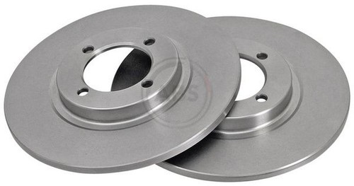 2x RIDEX Disques De Frein Arrière 232mm Plein - Compatible VW Golf Polo - Qualité Fiable Et Sécurisée
