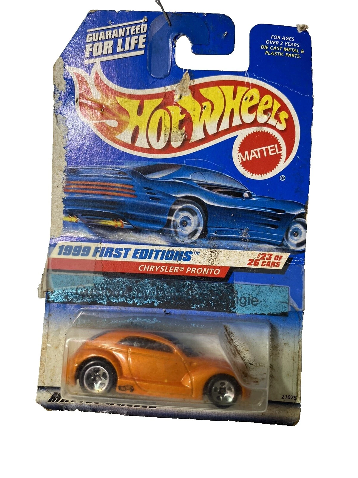 Mattel Hot Wheels First Editions Chrysler Contemporary fabricación Diecast coches, camiones y camionetas