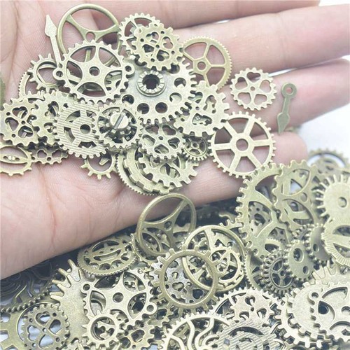 Engranajes Ruedas De Colección Steam Punk Artesanía Joyería Reloj Piezas Muñequeras Artesanía - Imagen 12 de 20