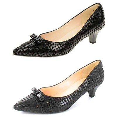 wide fit lace up pumps