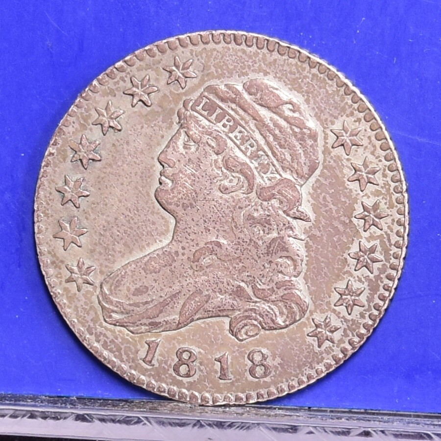 1818/5 Bust Quarter - XF Details, Old Clean (#52726-J) | eBay 1818/5 Bust Quarter - XF Details, Old Clean (#52726-J) | eBay