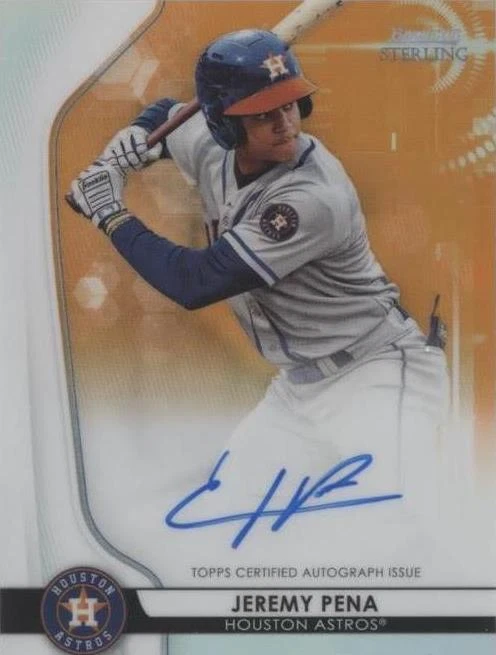 Las mejores ofertas en 2020 Bowman Sterling - Jeremy Pena #BSPA-JP