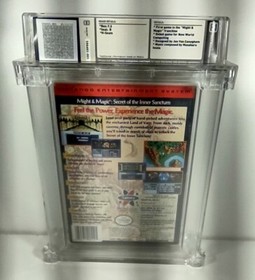 Might & Magic: Secret of the Inner Sanctum NES Factory Sealed WATA Grade 7.5 B