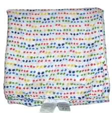 Aden + Anais Primary Color Polka Dots Bamboo Swaddle Baby Blanket Red Blue Green