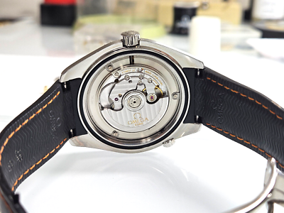 OMEGA Seamaster Planet Ocean Orange Bezel 2208.50.00 | eBay