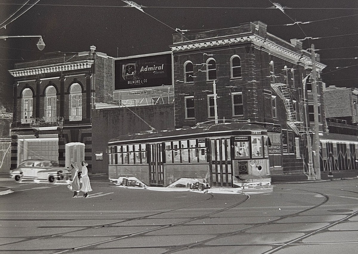 20 8Av 1950 NYC BRT Mixed Brooklyn TROLLEY Subway photo New York