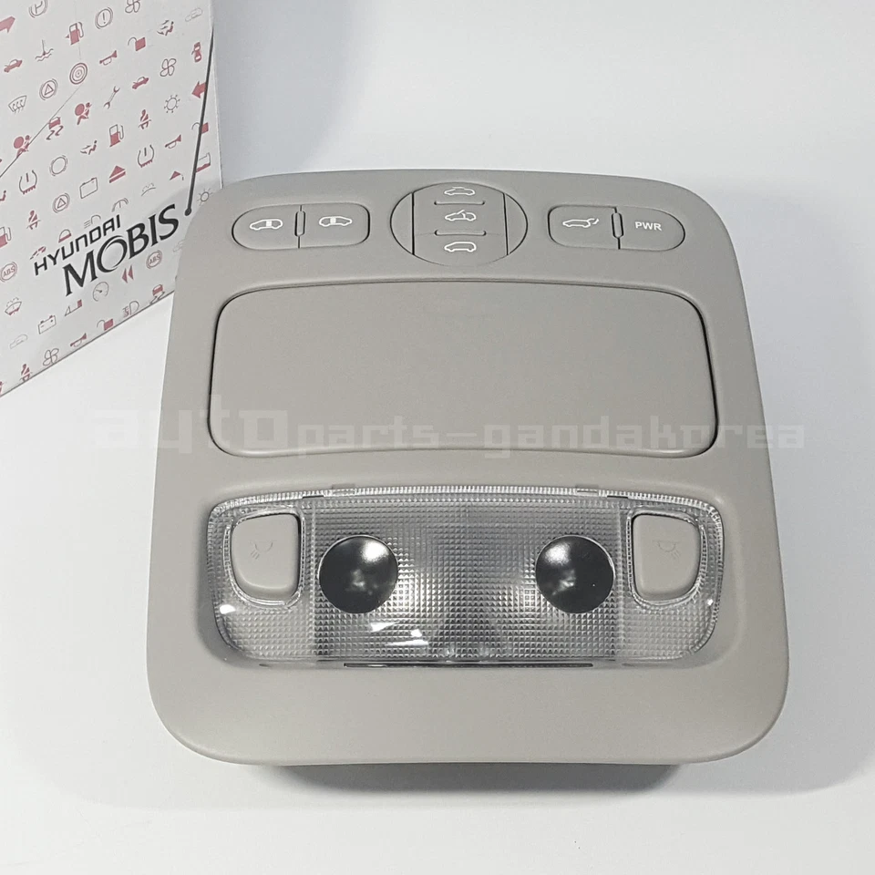 928214D100QW Sobre Cabeza Consola Lámpara Mapa Puertas Correderas Gris KIA Carnaval 2006-14 Foto 3 de 4