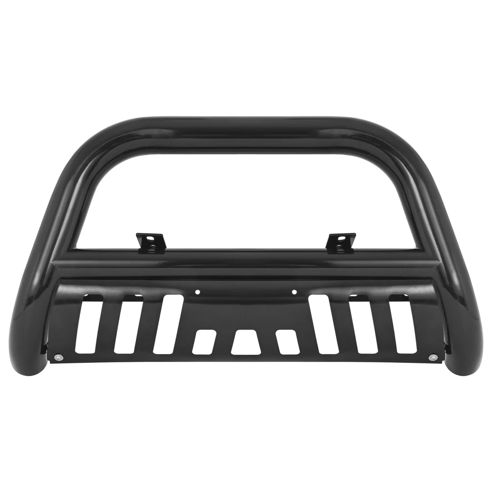 Protector de rejilla de parachoques de empuje Black Bull Bar para Dodge Ram 1500 2500 3500 2002-2009 Foto 2 de 4
