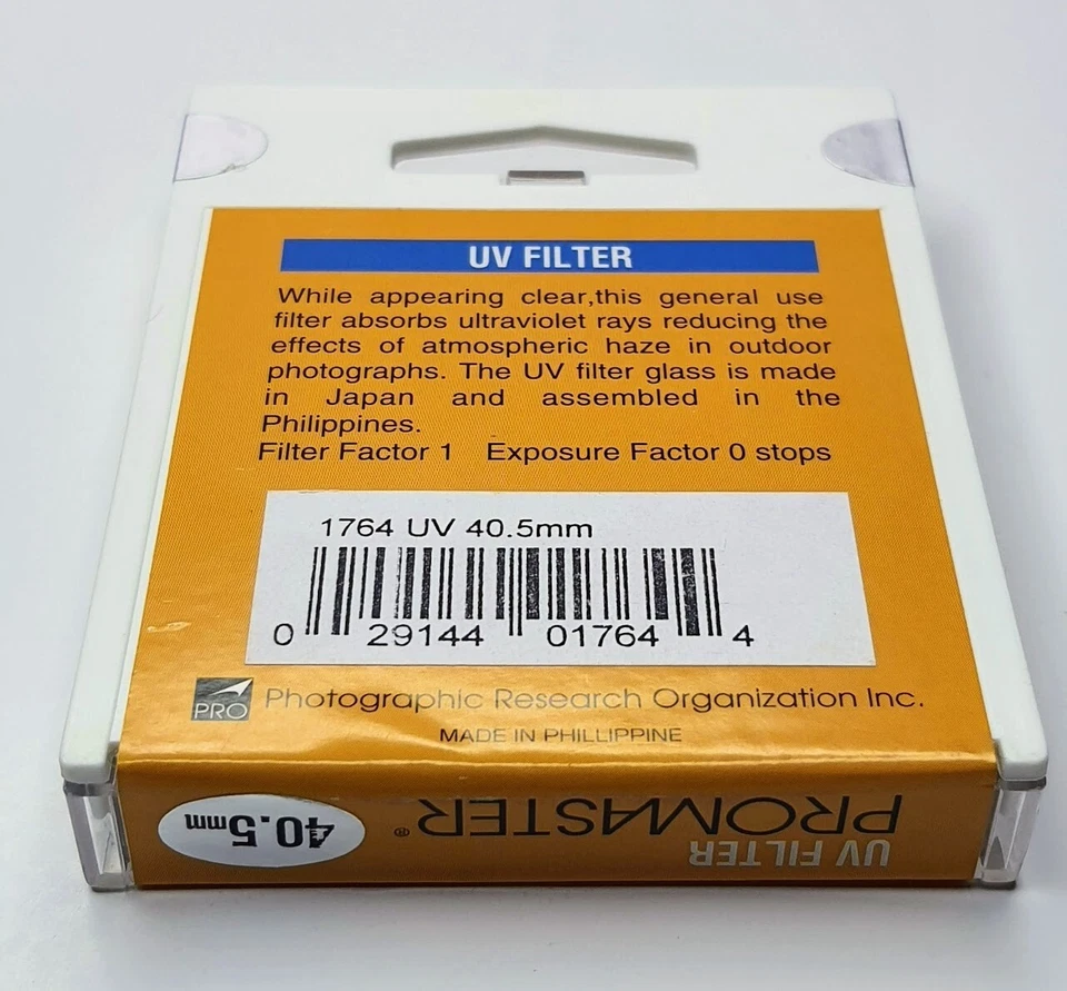 Genuine Pro 40.5mm UV Precise Glass Lens Filter Japan 40.5 mm Glass Safety 40.5 - Image 3 of 4