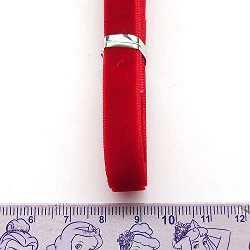 30 Yards 3/8" Velvet Ribbon Total 30 Colors Assorted Lots Bulk (Multicolored, 3/ - Image 2 of 4