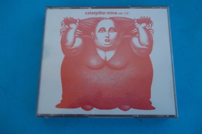 MINE '' RAUPE VOL. 1-2'' CD DOPPELSTEMPEL SIAE TINTE ROT TROCKEN NEU