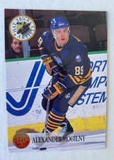1993-94 Leaf Ice Hockey Hat Trick Artist ALEXANDER MOGILNY Buffalo Sabres  #2