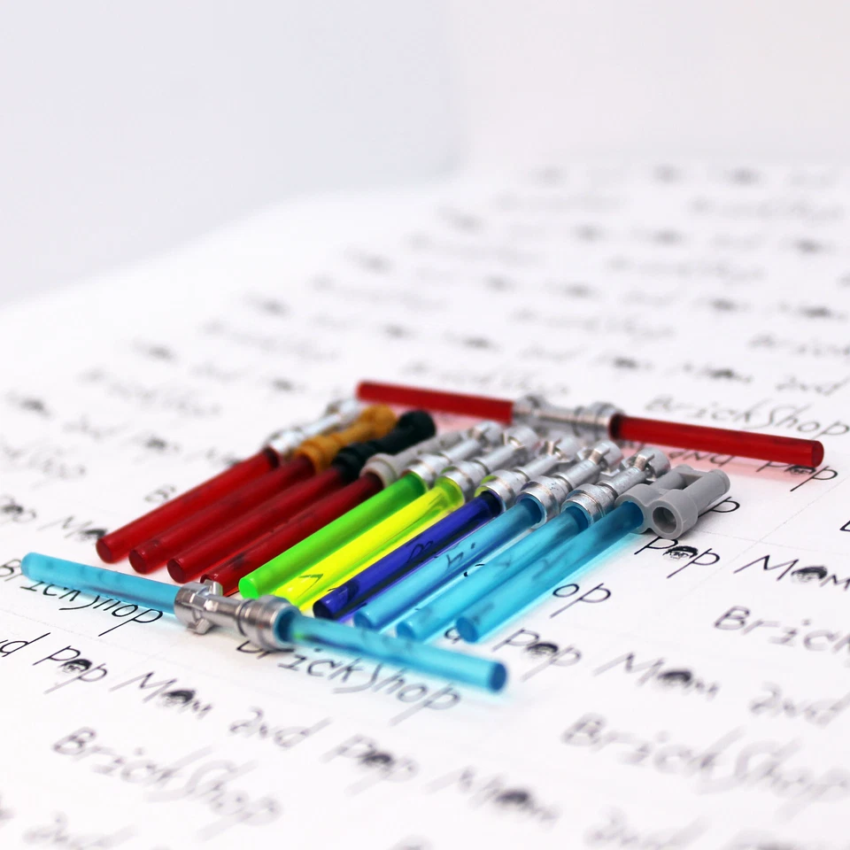 LEGO Lightsaber Star Wars Super Set Yoda Luke Windu Vader Maul Jedi Sith Lote Foto 4 de 4