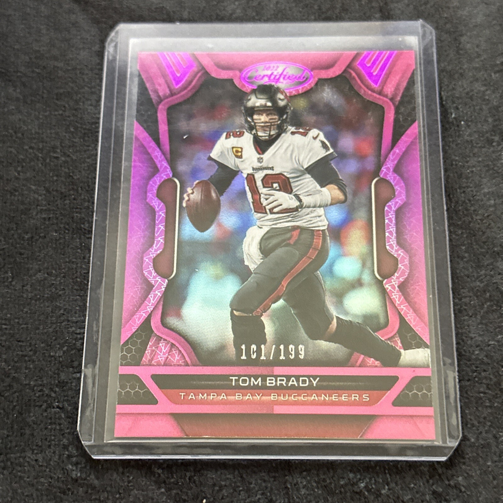 2022 Panini Certified Mirror Pink #92 Tom Brady 101/199 BUCCANEERS