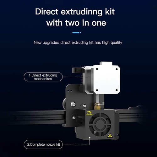 Creality Ender 3 Direct Drive Extruder Upgrade kit with 42-40 Exturder Motor - Photo 8/17