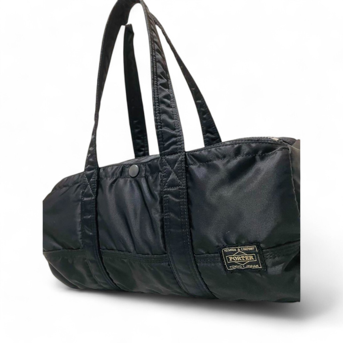 Porter Yoshida & Co tanker DUFFLE BAG Black Mini Boston Bag used