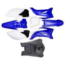 Plastics Body Fender Faring Kit + Fuel Tank For 4 Stroke TTR110 Dirt Pit Bike