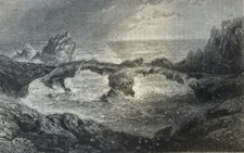 1873 Island of Mauritius  Les Trois Mamelles ...