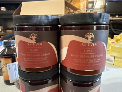 As I Am (2 PK) Twist Defining Cream for Shiny Smooth Twists and Twist-Outs 8oz