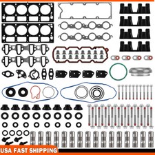 Lifters Kit Head Gasket Sethead Bolts Lifters Guides For Gm Chevy 5.3 Non-afm Lifters Kit Head Gasket Sethead Bolts Lifters Guides For Gm Chevy 5.3 Non-afm