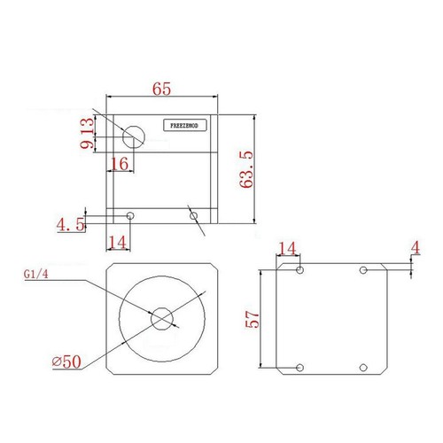Computer pumpe Reservoir , 800L/H PC Wasser kühlung Integrierter Mute Wasser - Afbeelding 9 van 9