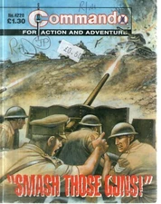 COMMANDO COMICS 4220 - Smash those guns