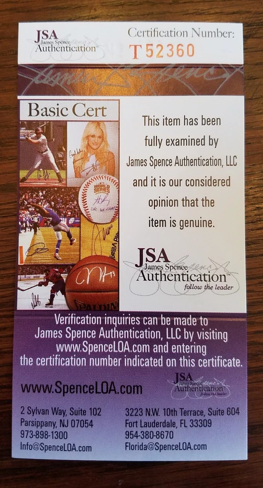 Béisbol Bradley Zimmer autógrafo certificado por la JSA Cleveland Indians Foto 4 de 4