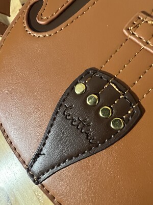 Violin Shape Synthetic Leather Small Backpack Crossbody  display picture 2