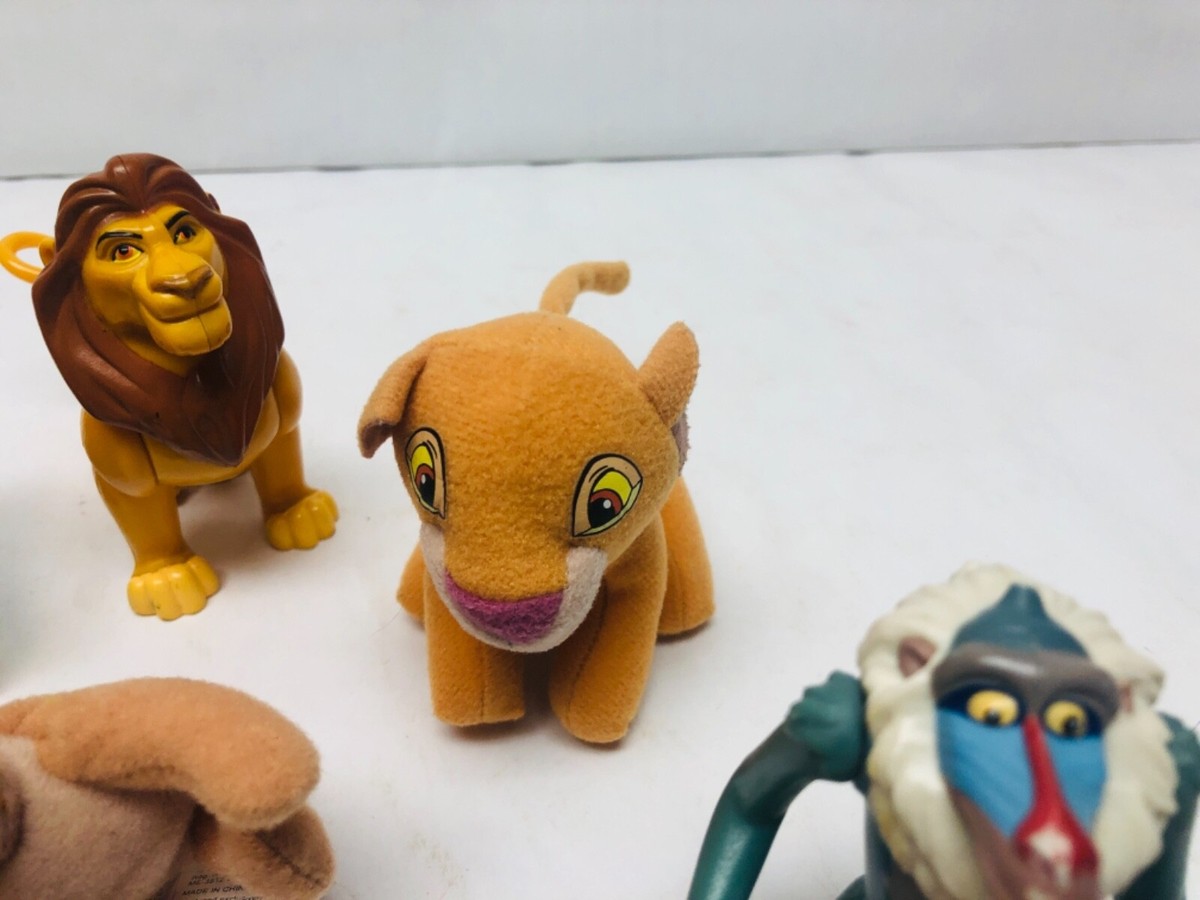 Vintage Lion King Kids Meal Toys Disney Set Simba Timon