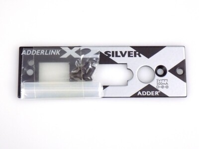Adder ADDERLink X2-RMK-SILVER X2 Series Silver KVM Rack Mount Panel